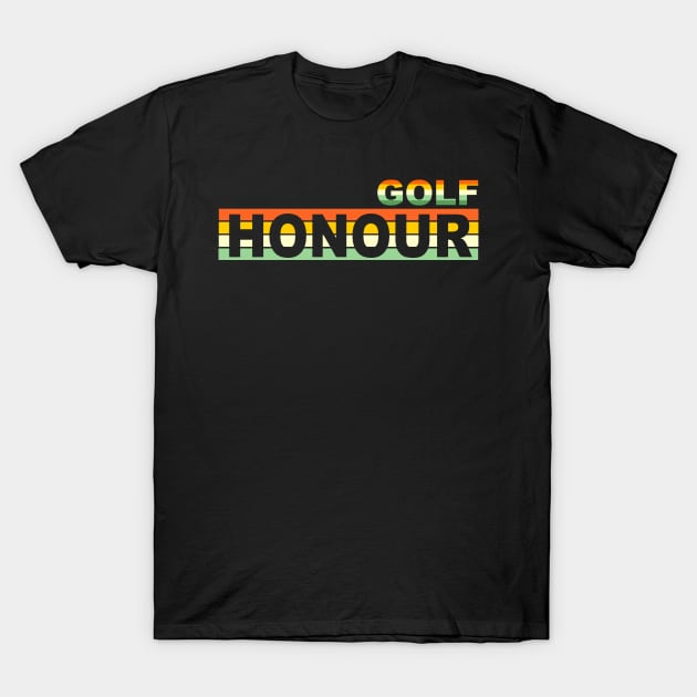 golf of honour retro T-Shirt by osvaldoport76